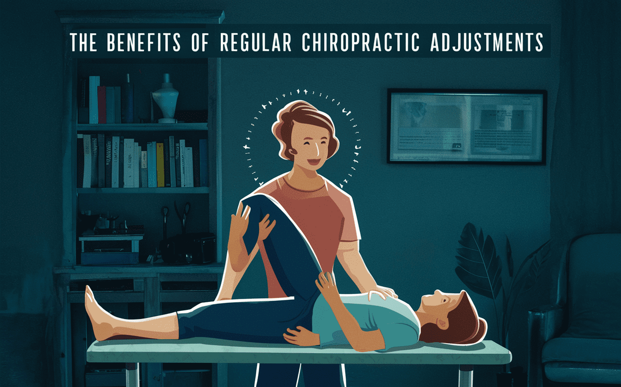 A chiropractor performing an adjustment on a patient while another person assists, highlighting the benefits of regular chiropractic care.